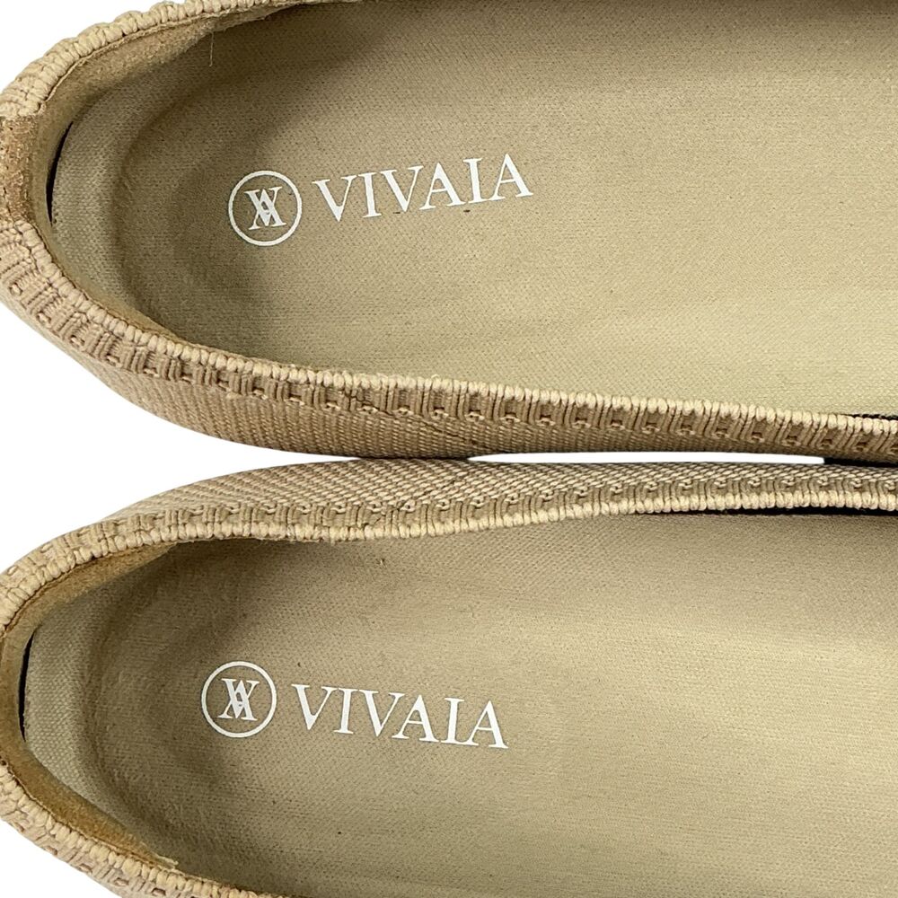 VIVAIA Women's Aria Pointed-Toe Ballet Flats Women's Size 8.5 Almond Beige - Picture 4 of 16